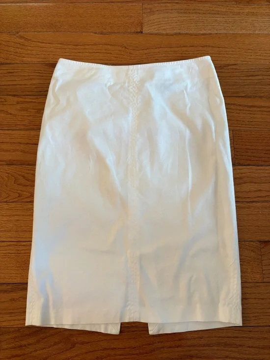 The Limited White Pencil Skirt Size 2 - Picture 1 of 6